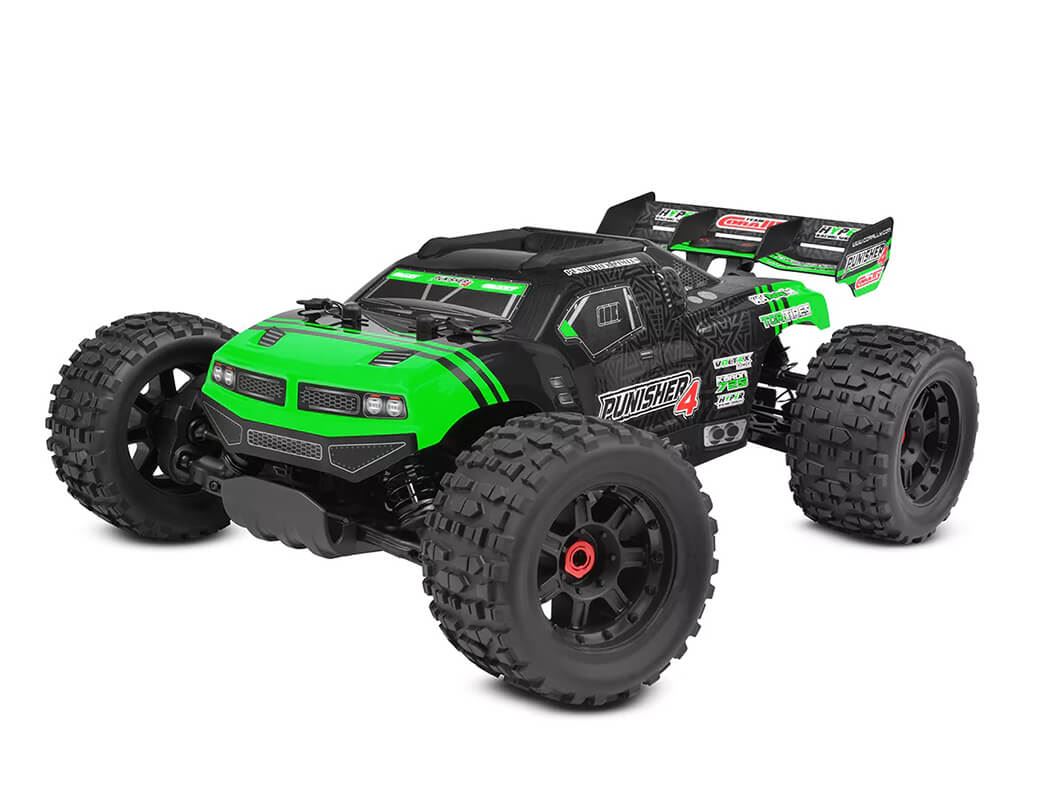 Corally Punisher 4 Brushless 4S Basher Truck Rtr - Green