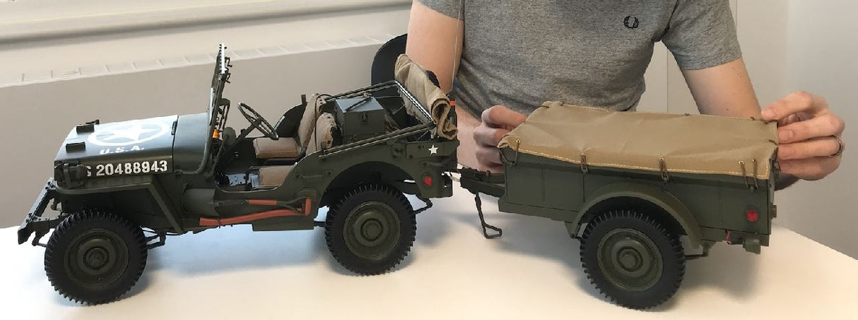 Ixo (Parent) Full Kit Willys & Acc. 1/8 Scale Metal Kit