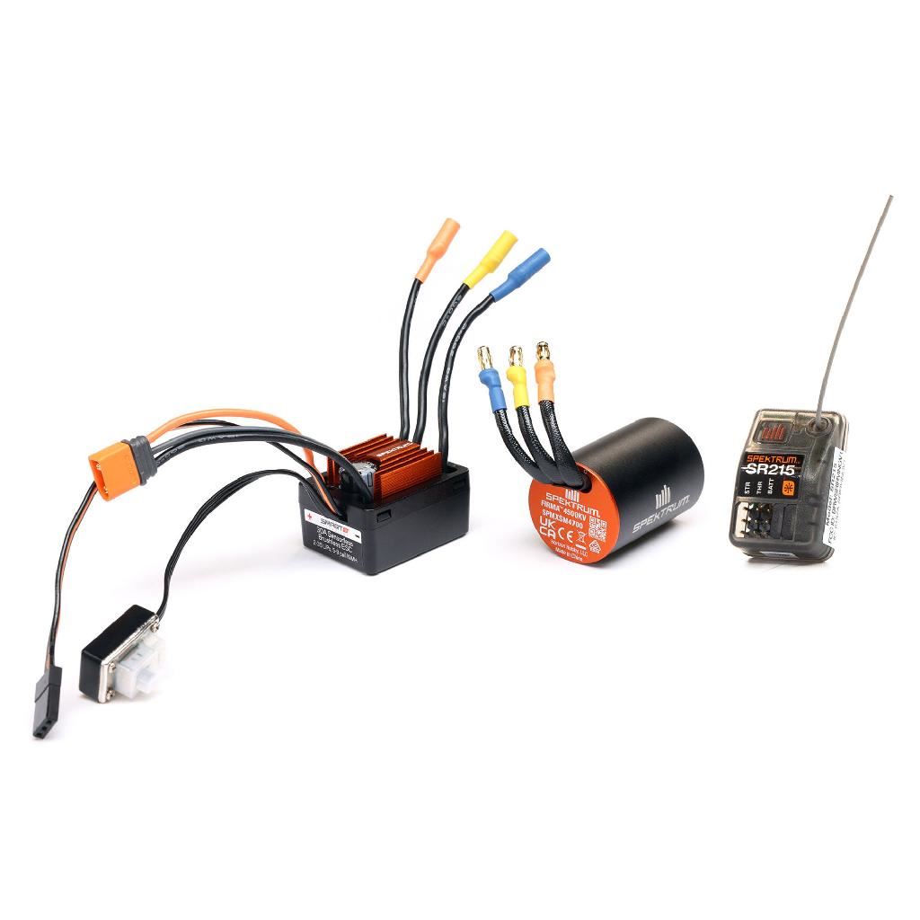 Spektrum Firma Brushless Motor / Esc / Receiver Combo, 4500Kv: Nascar