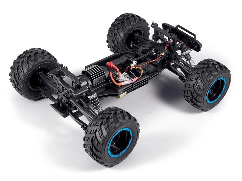 BlackZon Smyter MT 1/12 4WD Electric Monster Truck - Blue