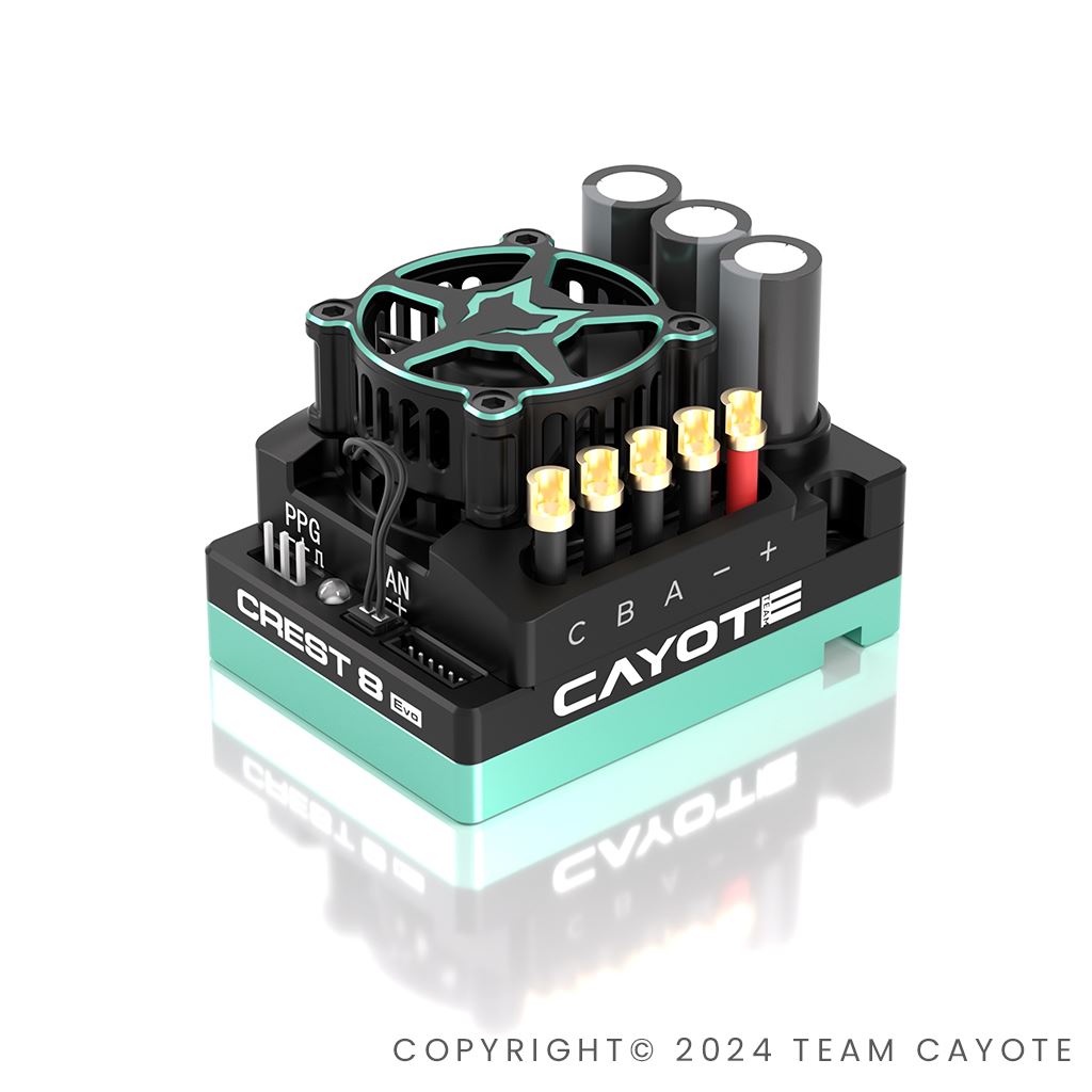 Cayote Racing Crest 8 Evo 1/8Th Competition Esc