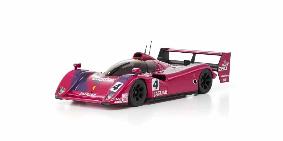 Kyosho Mini-Z Mr04 Rwd Jaguar Xjr-14 Lm 1991 No.4 (W-Lm/Kt531P)