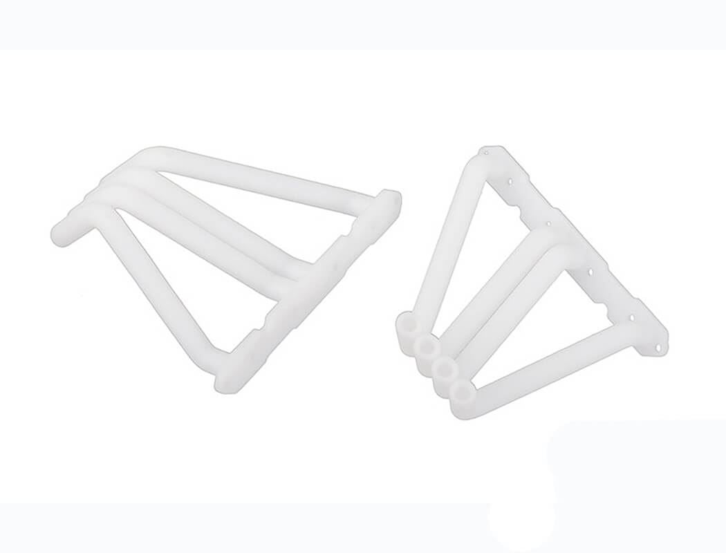 Rc4Wd Plastic Exhaust Zoomie Headers For V8 Scale Engine V3
