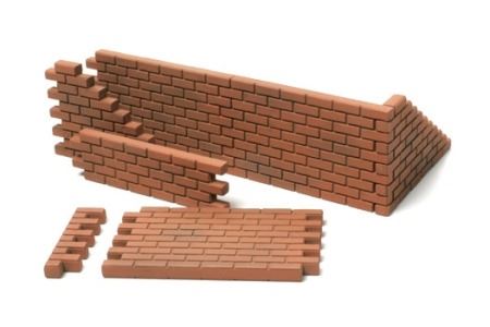 Tamiya Brick/Sandbag/Barricade Set