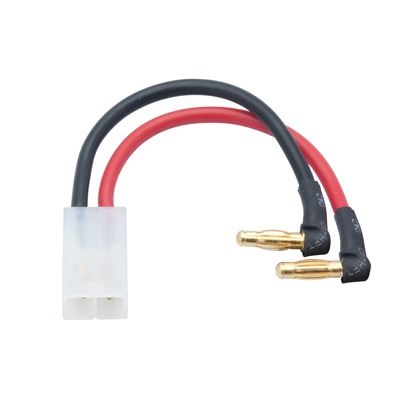 Schumacher Lipo H/C Adaptor Wire-4mm Male Plug-Tamiya