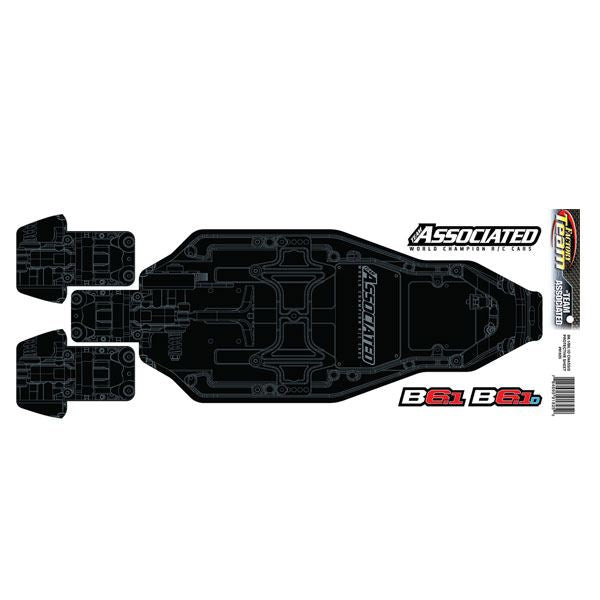Associated B6.1/B6.1D Ft Chassis Protective Sheet