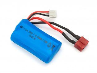 BlackZon Slyder 1/16th Battery Pack (Li-ion 7.4V, 800mAH), W/T- Plug