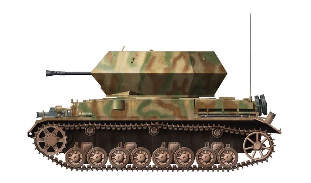 Dragon 1/72 3.7cm FlaK 43 Flakpanzer IV inOstwindin LEXA MODEL