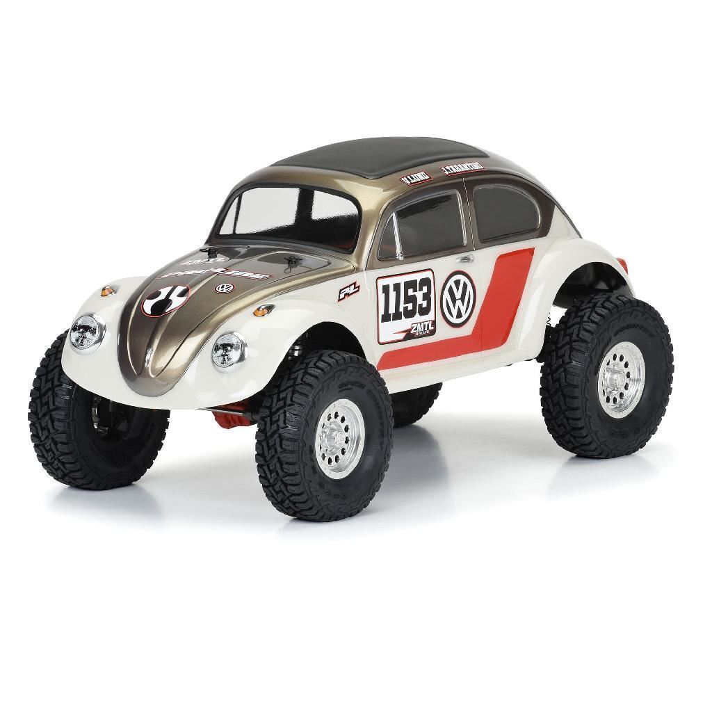 Proline 1/10 Volkswagen Beetle Clear Body 12.3In (313mm) Wheelbase Cr