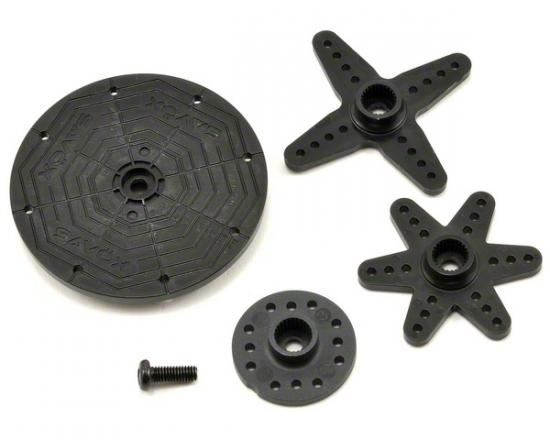 Savox Servo Horn Set For Sc1256/57/58 & Sc0251/52/54