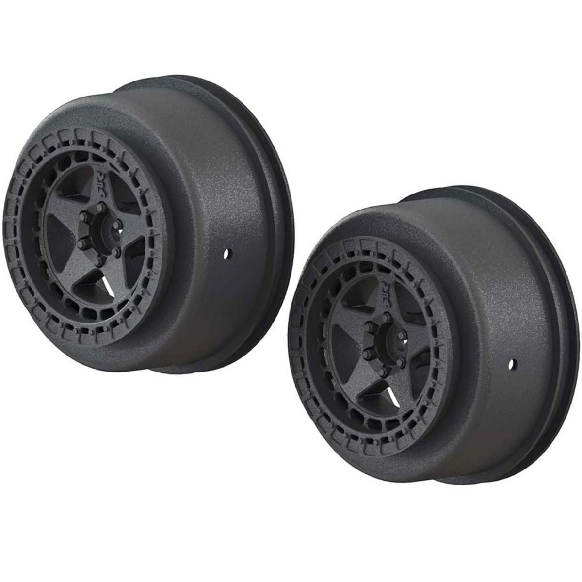 ARRMA SC 2.2/3.0 Wheel 14mm Hex Black (2)