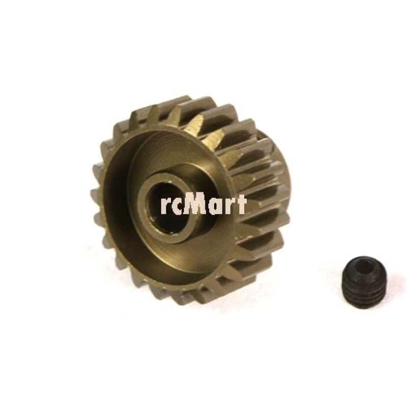 Yeah Racing Aluminum 7075 Hard Coated Motor Gear/Pinions 48P 24T