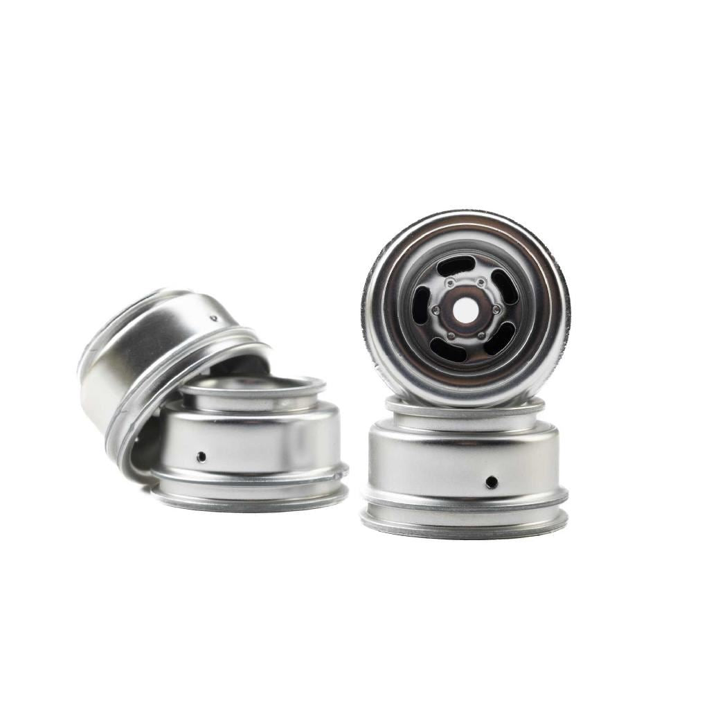 Axial 0.8In/1.0In Slot Mag Wheel Set (4): Scx24