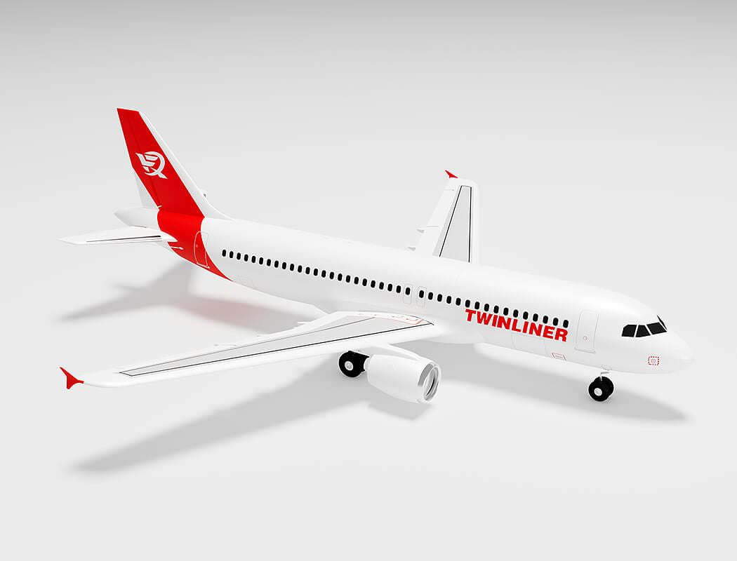 XFLY TWINLINER 40MM EDF JET w/o TX/RX/BATT