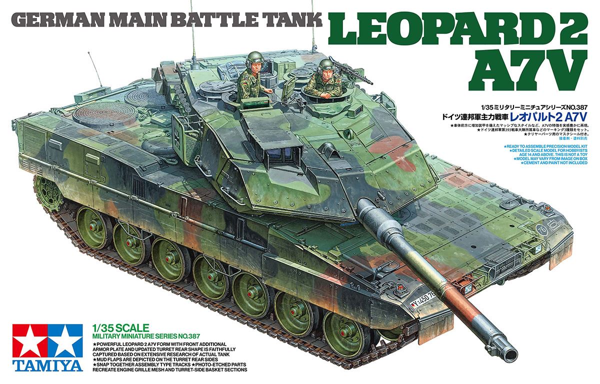 Tamiya 1/35 Leopard 2 A7V