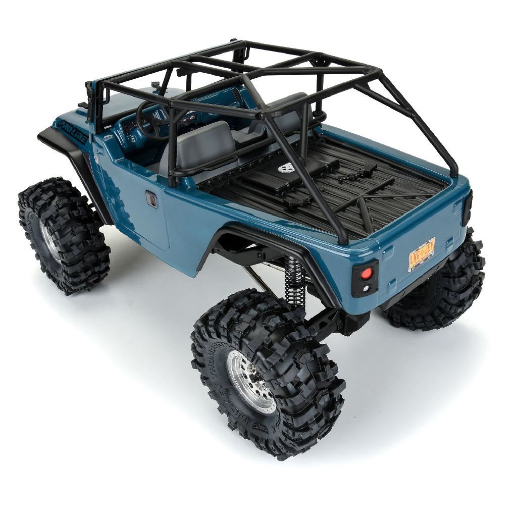Pro 1/10 2004 Jeep Lj Clear Body/Trail Cage 12.3In Wheelbase Craw