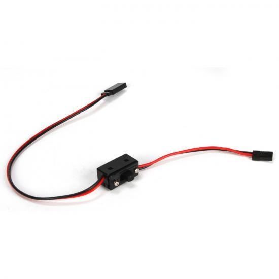 Losi HD On/Off Switch w/20AWG Wre&Gld PlatedPlugs5IVE-T (LosiB0897)