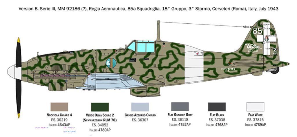 Italeri Mc.205 “Veltro”