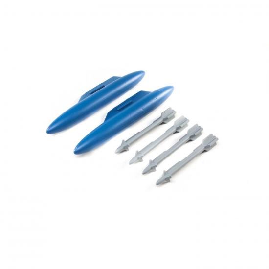 E Flite Dummy Ordinance Set: F-15 Eagle 64mm EDF