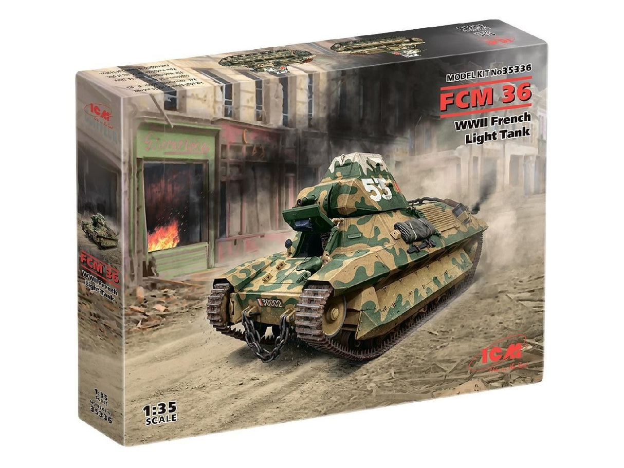 Icm Fcm 36, Wwii French Light Tank