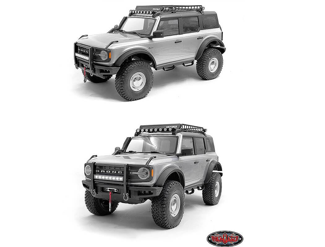 RC4WD ANALOG 1.9'' ALUMINUM CAP WHEELS (WHITE)