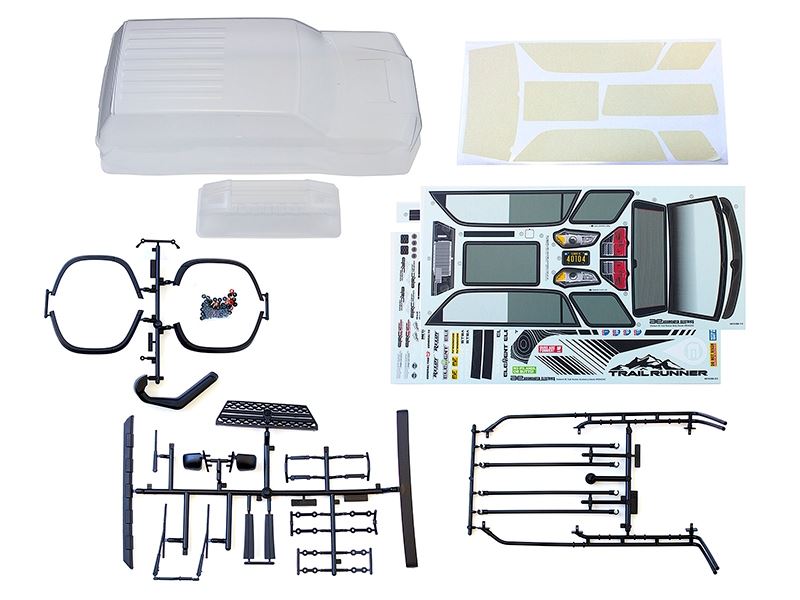 Element Rc Trailrunner Body Clear With Accessories