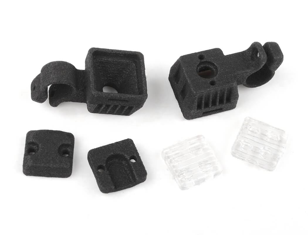 RC4WD STEEL TUBE FRONT BUMPER W/ FLOOD LIGHTS FOR MST 4WD OFF-ROAD CAR KIT W/ J4 JIMNY BODY