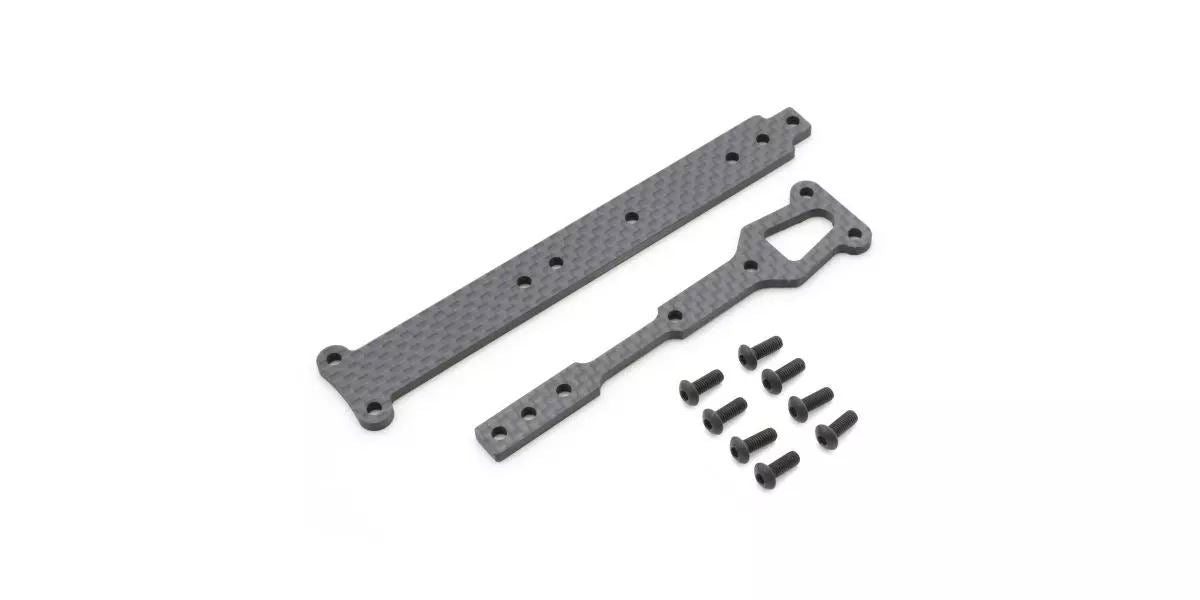 Kyosho Lazer Zx7.5 Carbon Lower Brace Set
