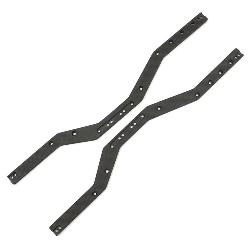 Yeah Racing Graphite Chassis Frame Rails For Axial SCX24