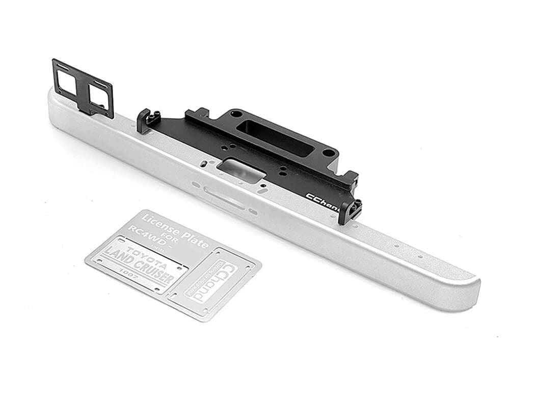 RC4WD CLASSIC FRONT BUMPER W/ LICENSE PLATE FOR RC4WD TRAIL