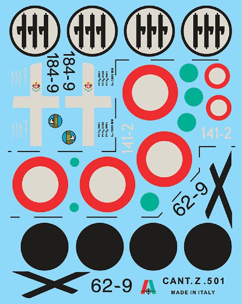 Italeri CANT Z.501 Gabbiano