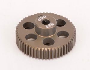 Core RC Pinion Gear 64DP 55T (7075 Hard Alloy)