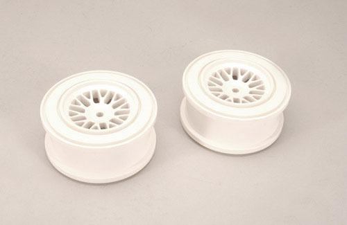 FG Modellsport Front Wheel For F1 White (Pk2)