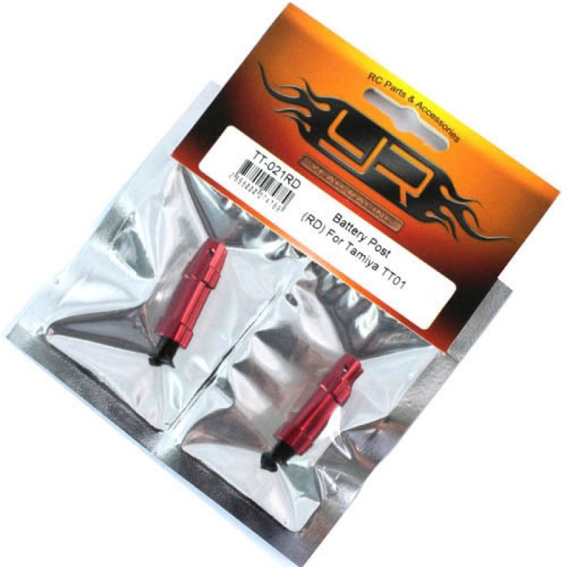 Yeah Racing Aluminum Battery Post For Tamiya Tt01/ Tt01E