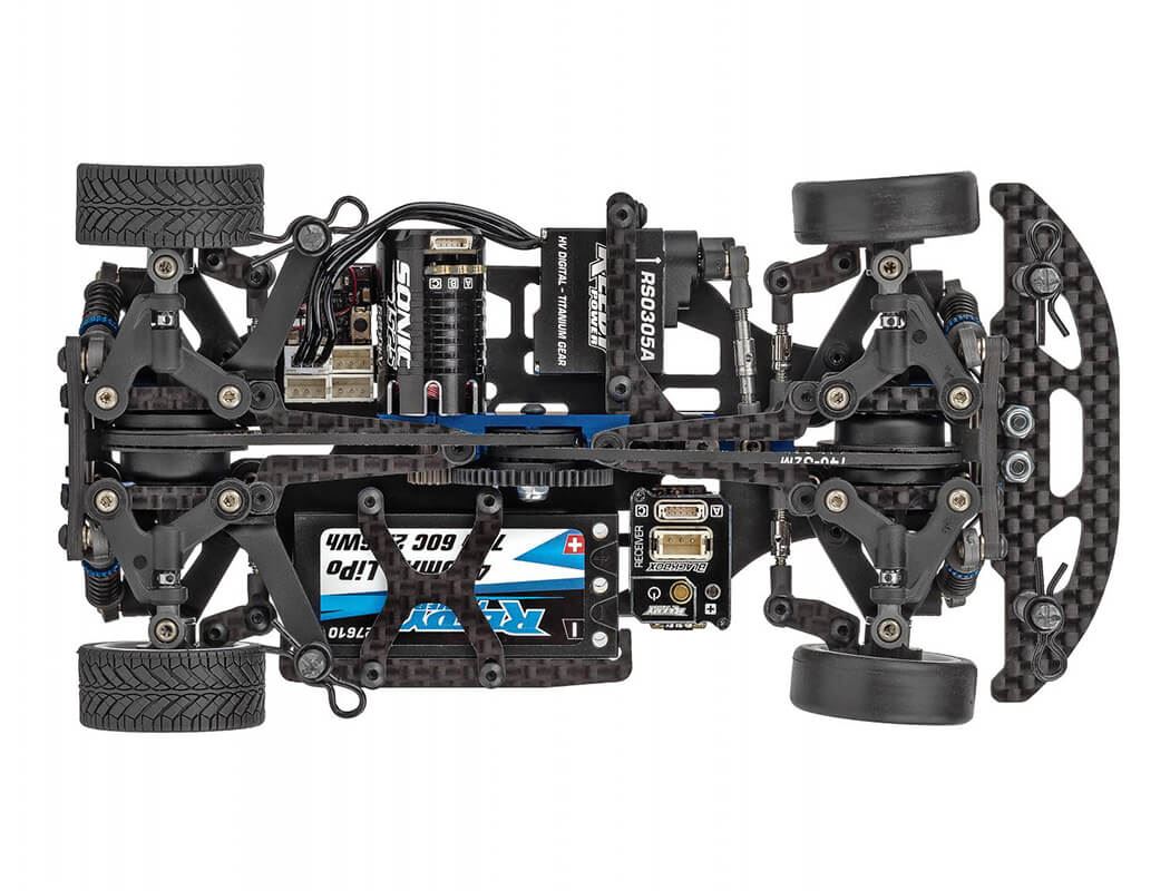 Team Associated Tc28 Team Kit With Radbody Mako X & Wheel/Tyres