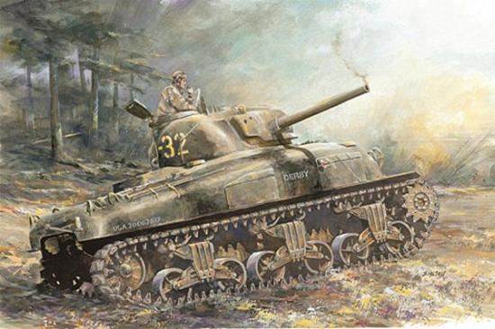 Dragon 1/72 M4A1 Sherman