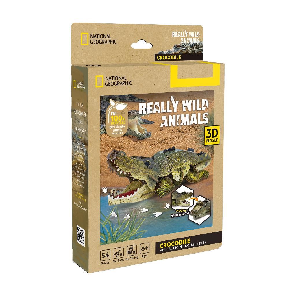 Cubicfun Crocodile (54 Pieces)