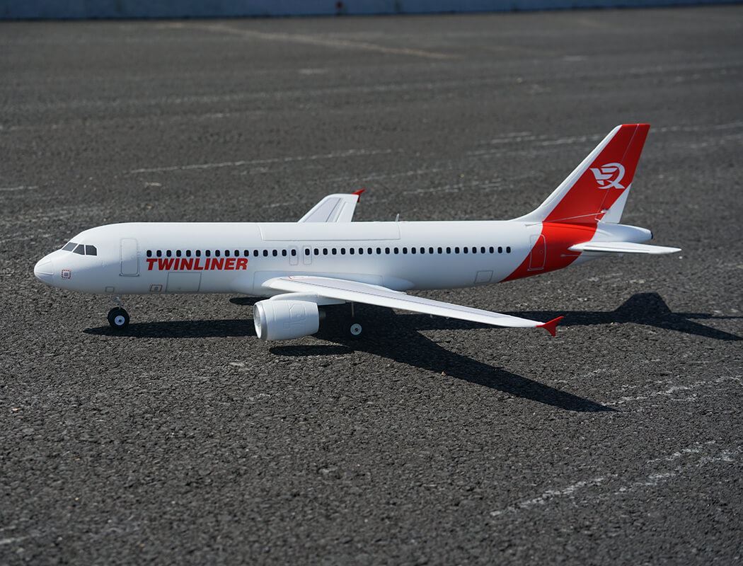 XFLY TWINLINER 40MM EDF JET w/o TX/RX/BATT BASE WHITE