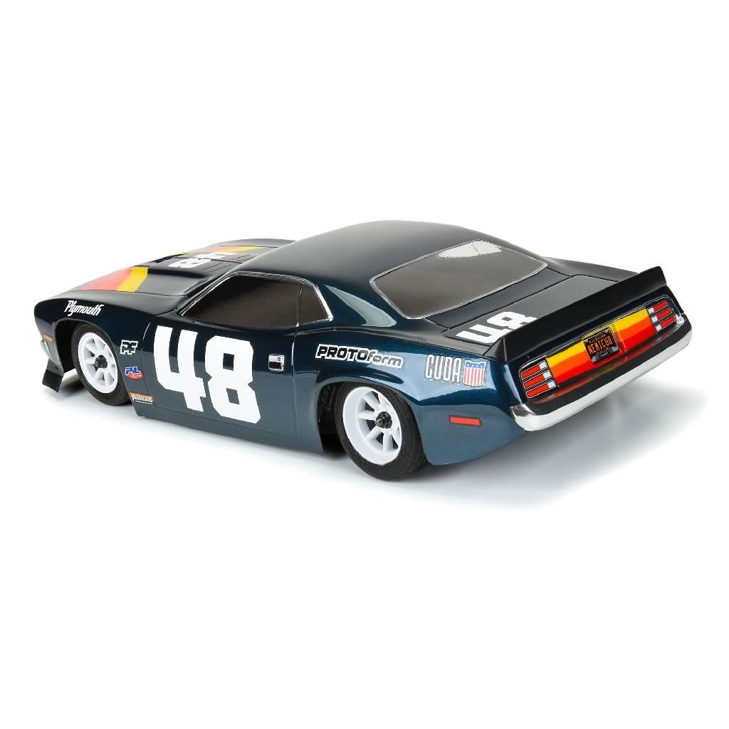 PRM 1970 Plymouth Barracuda Clear Body for VTA Class