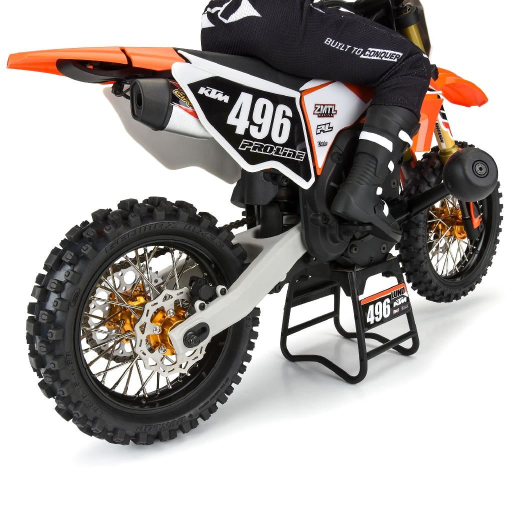 Pro 1/4 Pro-Spec Aluminum V2 Bead Rear Wheel Black/Gold (1): Pro