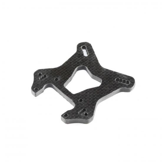 TLR Carbon Front Shock Tower: 8/E 4.0