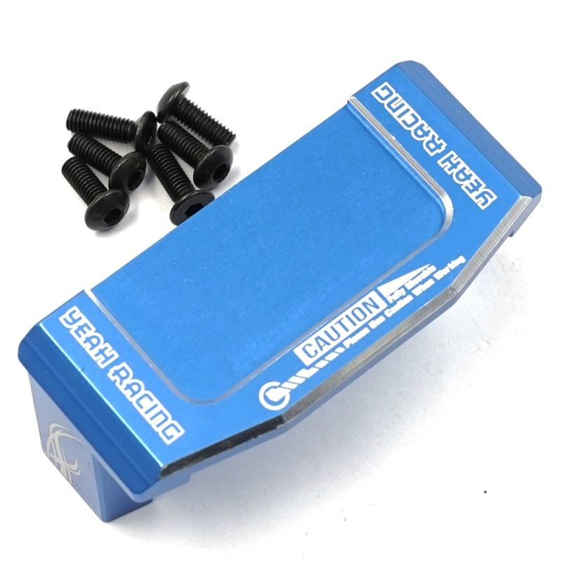 Yeah Racing Aluminum Servo Mount For Tamiya TT02 Series Blue
