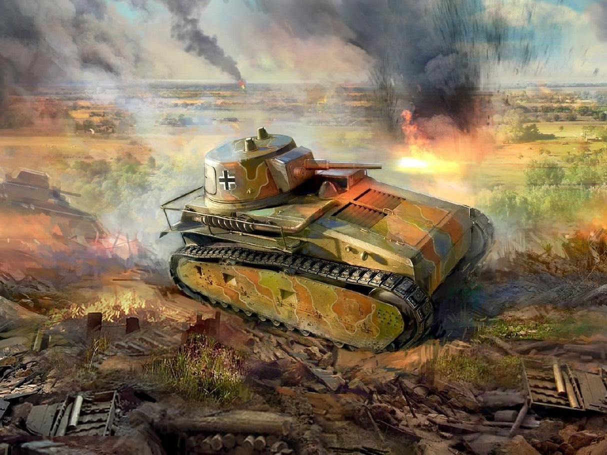 Icm Leichttraktor Rheinmetall 1930, German Tank