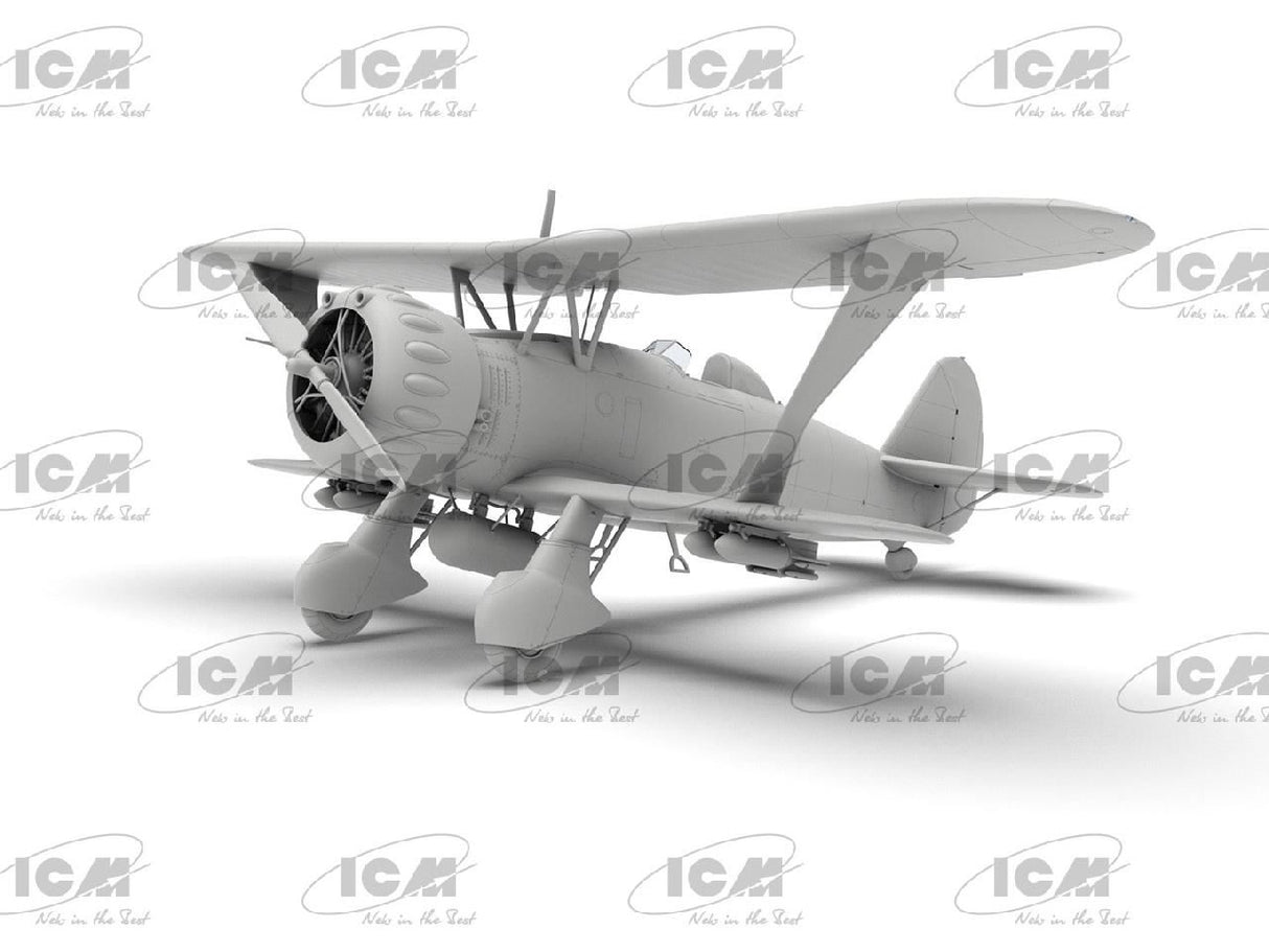 Icm Hs 123A-1 (Late), Wwii German Attack Aircraft