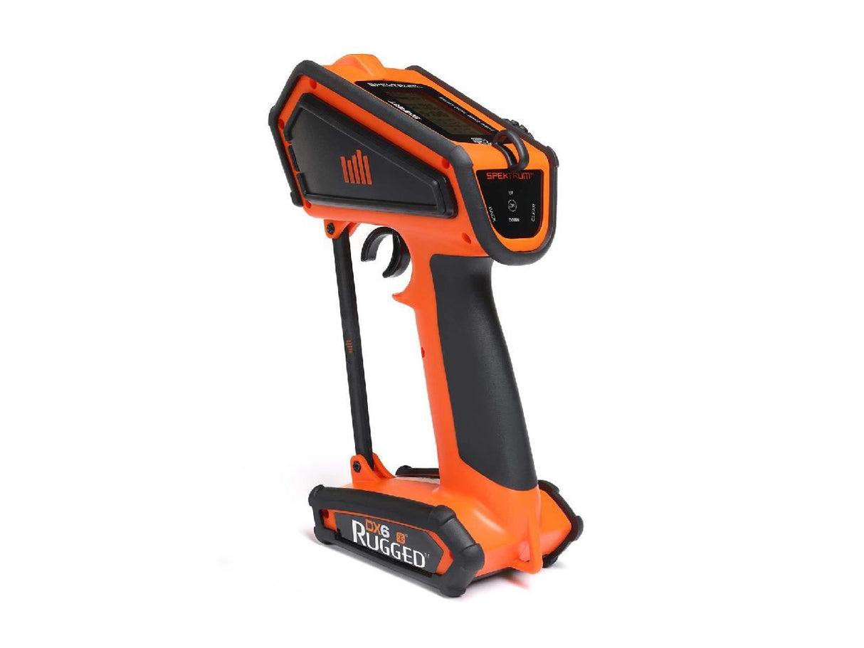Spektrum DX6 Rugged 6-Channel DSMR Transmitter Only, Orange