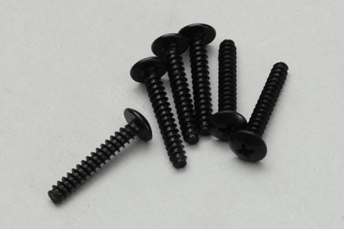 River Hobby Flat Hd.Cross Tapp.Screw 4x25(6Pcs)
