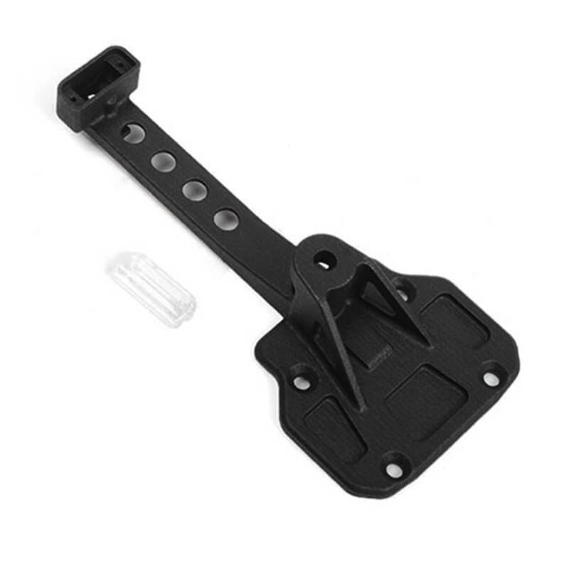 RC4WD SPARE WHEEL & tyre HOLDER W/ CLEAR HIGH REAR BRAKE LIGHT FOR AXIAL 1/10 SCX10 III JEEP JLU WRA