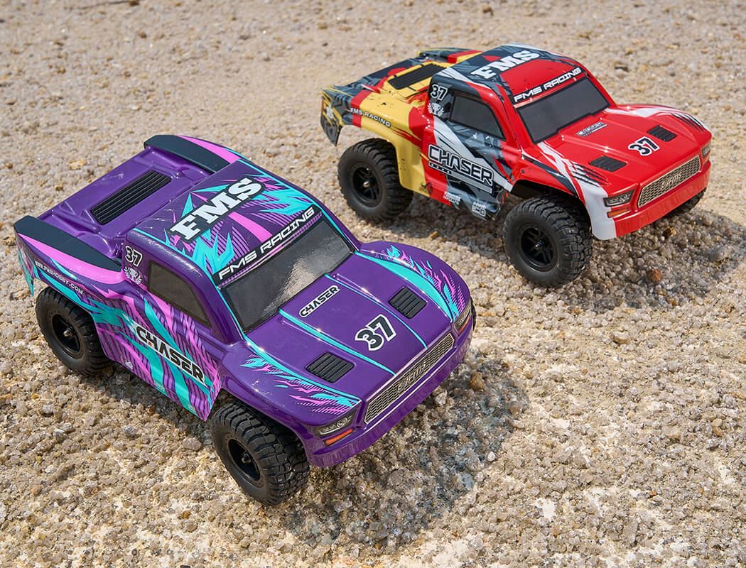 Fms Fsc24 1/24Th Chaser Truck Rtr - Red