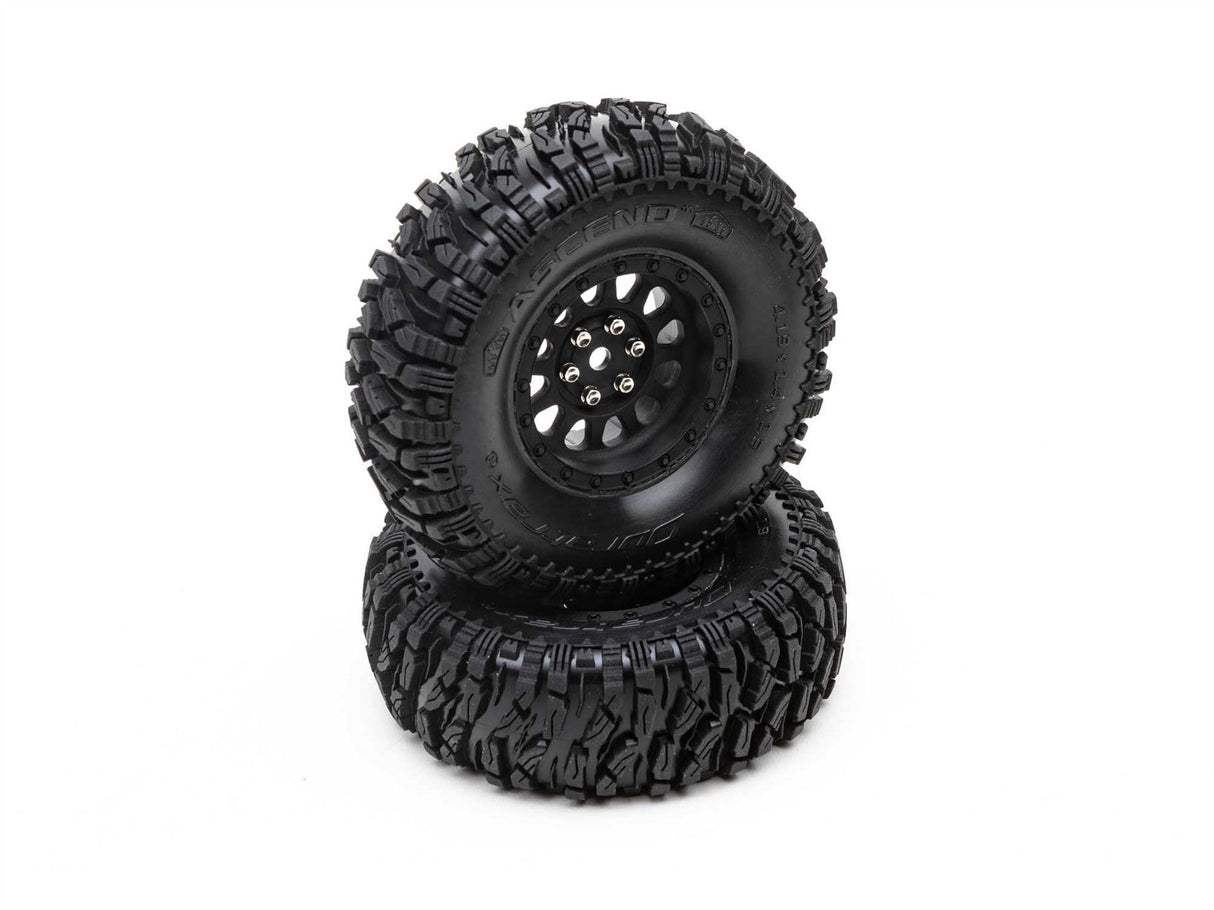 Duratrax Class 1 Ascend CR C3 1.9" Blk (2)