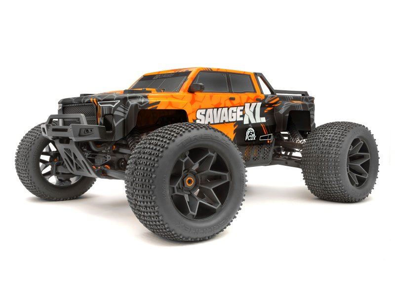 Gtxl-6 Kingcab Painted Truck Body (Black/Orange)